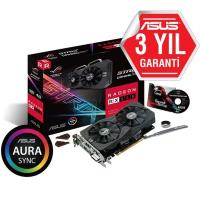 ASUS 4GB ROG-STRIX-RX560-4G-V2-GAMING GDDR5 128BİT HDMI+DP+DVI